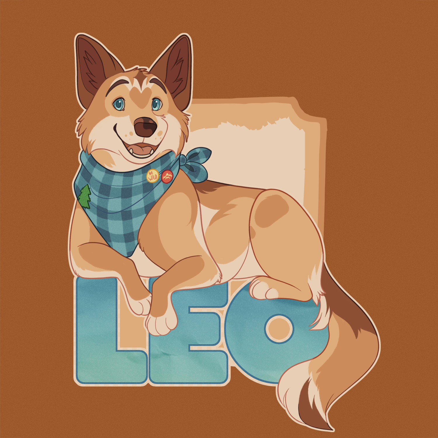 Leo Badge